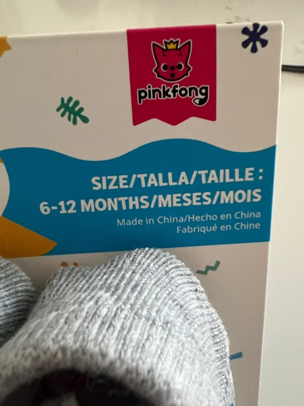 Nickelodeon Baby Shark 4-Pack Socks